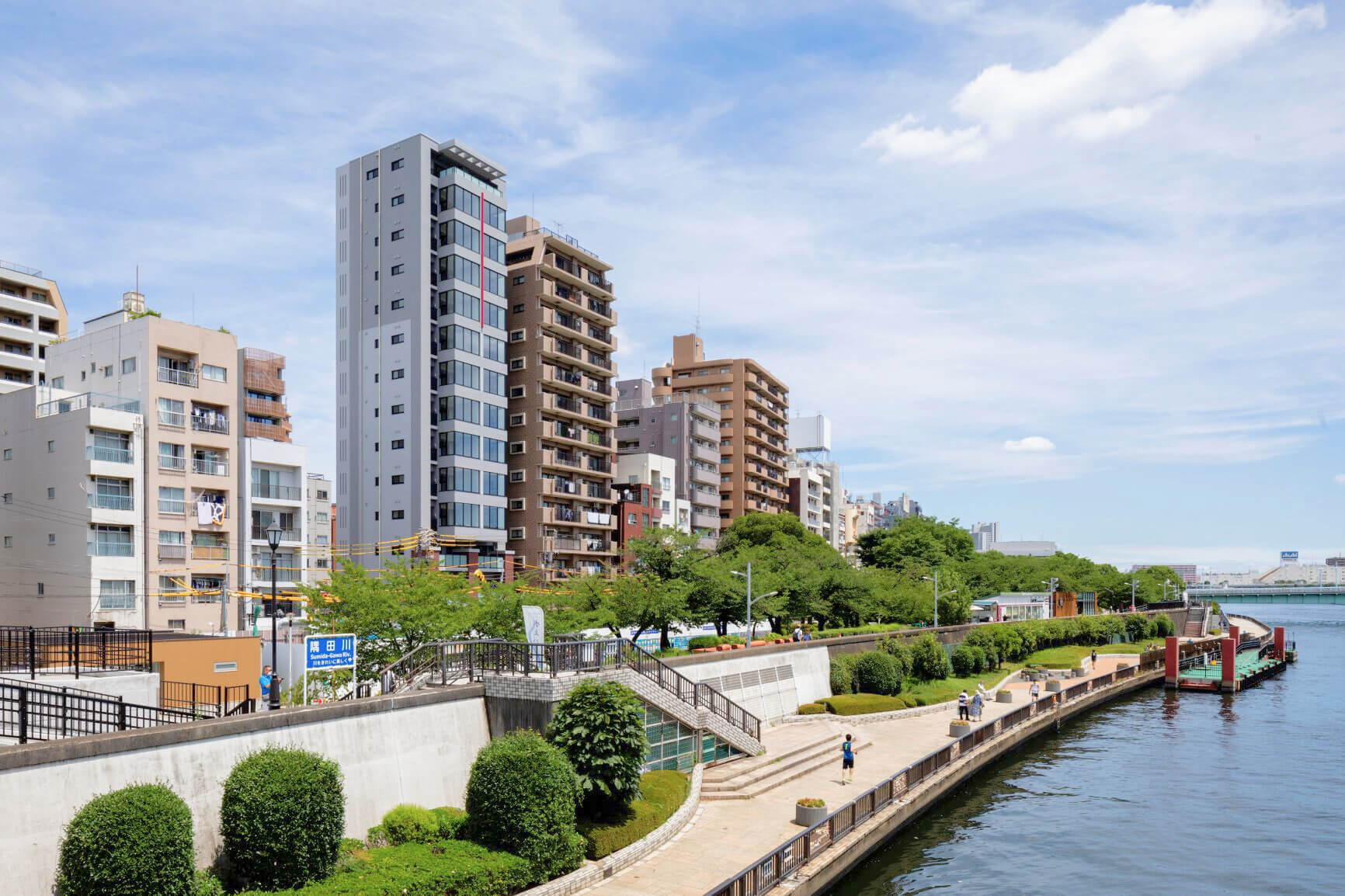 Grand Maison淺草花川戶高級公寓．近淺草車站 河岸景觀住宅｜keyvestJapan丰睿日本東京不動產