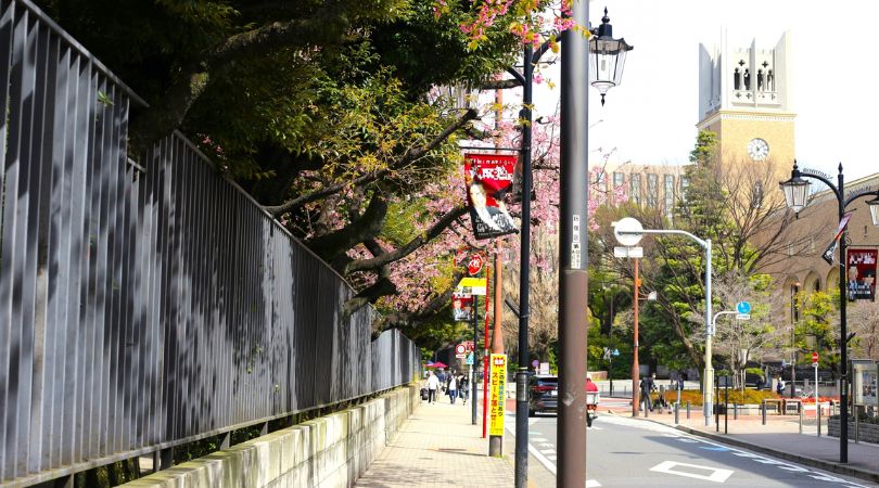 早稻田，早稻田大學。也因此這裡充滿了學生、上班族所需的平價美食、咖啡廳和二手書店，生活便利且熱鬧。