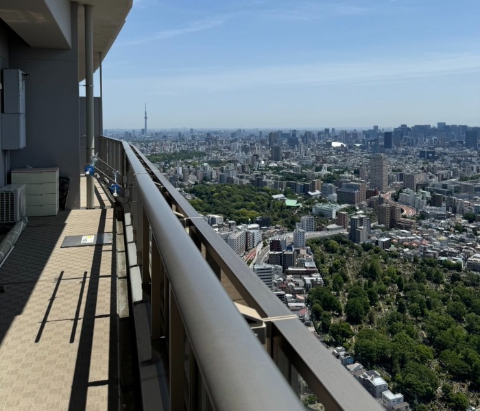 頂樓360度景觀視野，晴空塔、富士山、庭園大樓一覽無遺